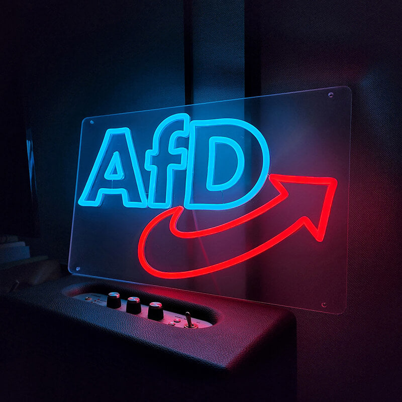 "AfD" LED-Neonschild mit USB