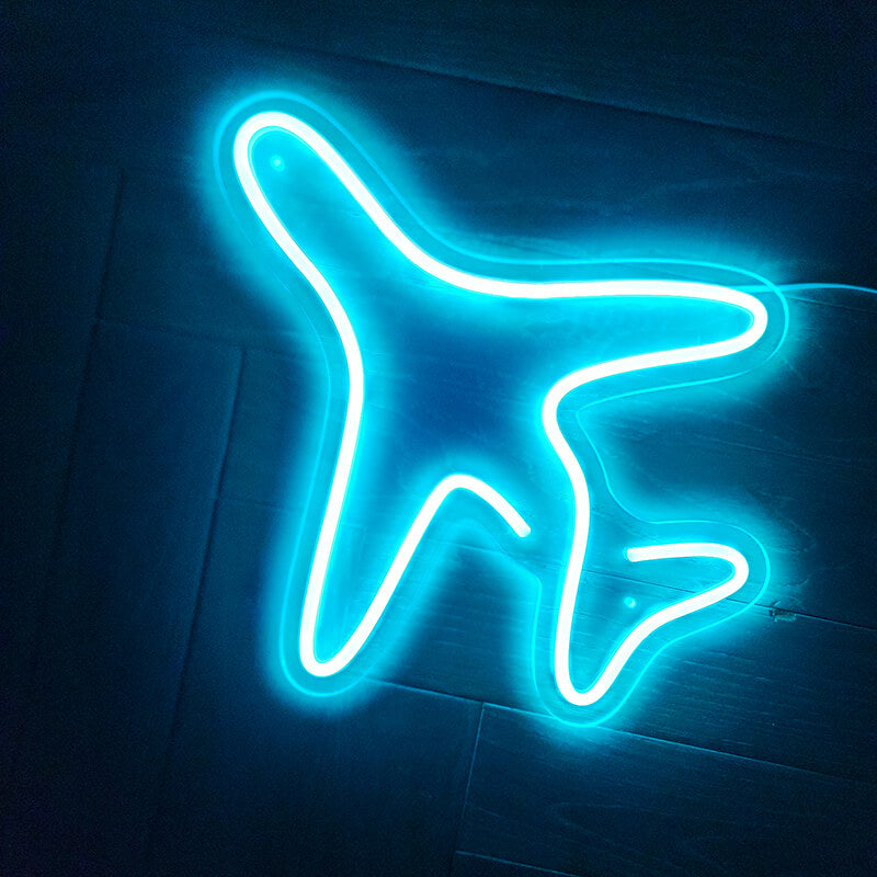 Minimalistisches Flugzeug-Design (40x35cm)(USB)