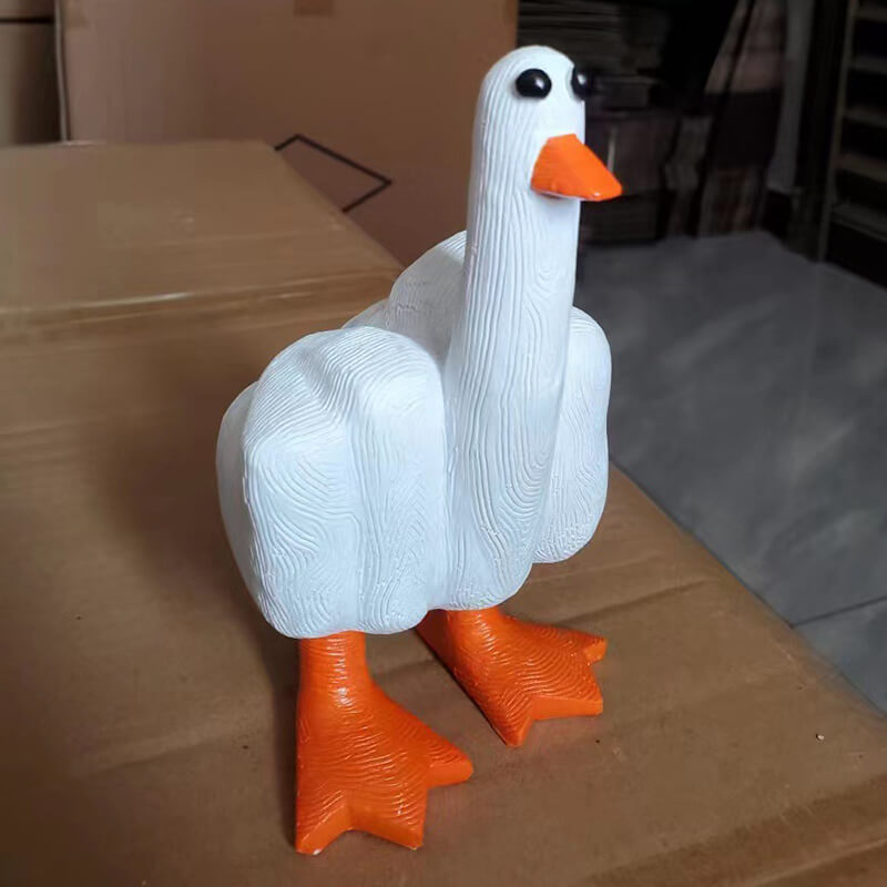 Vogelfigur "Duck You Habeck" (17cm)