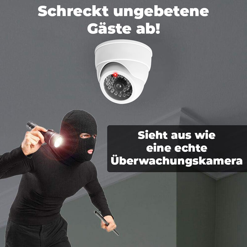 📹 Fake Überwachungskamera mit LED-Licht bayondo