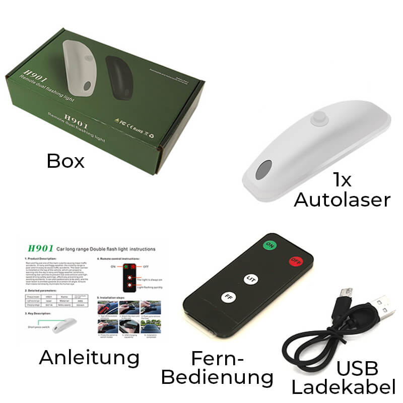 Autodach Laserlicht, Antikollisionsschutz GADGET bayondo