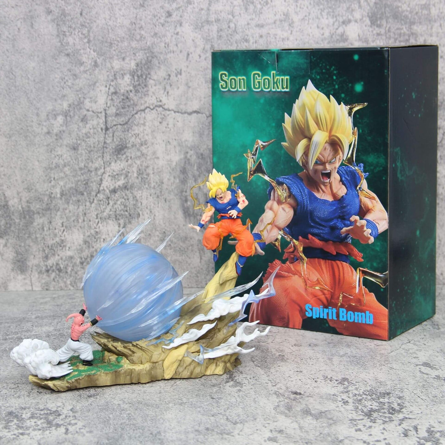 Son Goku vs. Majin Boo Actionfigur (21cm) bayondo