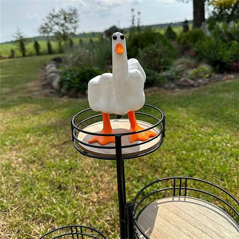 Vogelfigur "Duck You Habeck" (17cm)