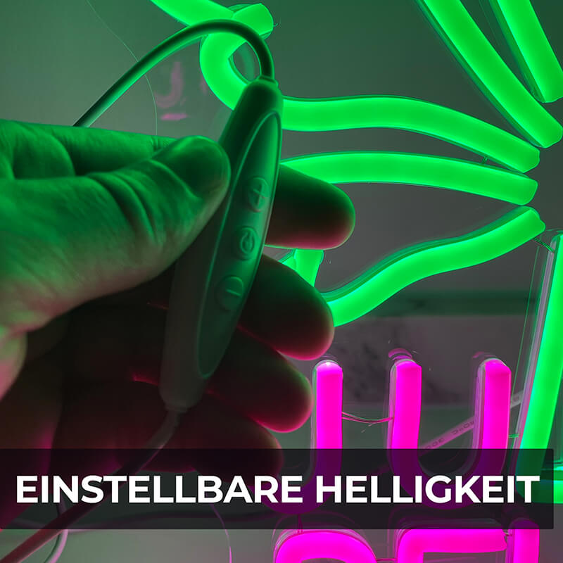 "Just Relax" LED-Neonschild (30x35cm)(USB)