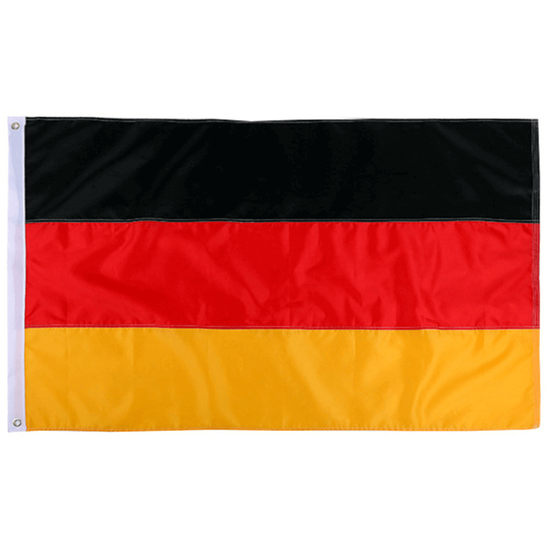 Deutschland Flagge mit Ösen