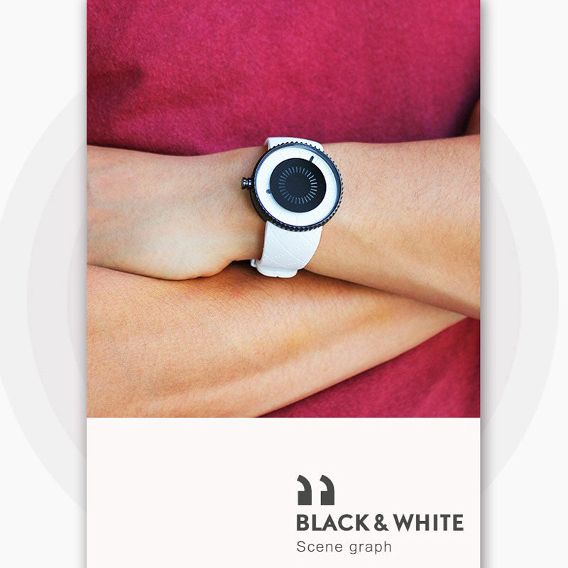 SINOBI BLACK and WHITE - Sportuhr Wasserfest