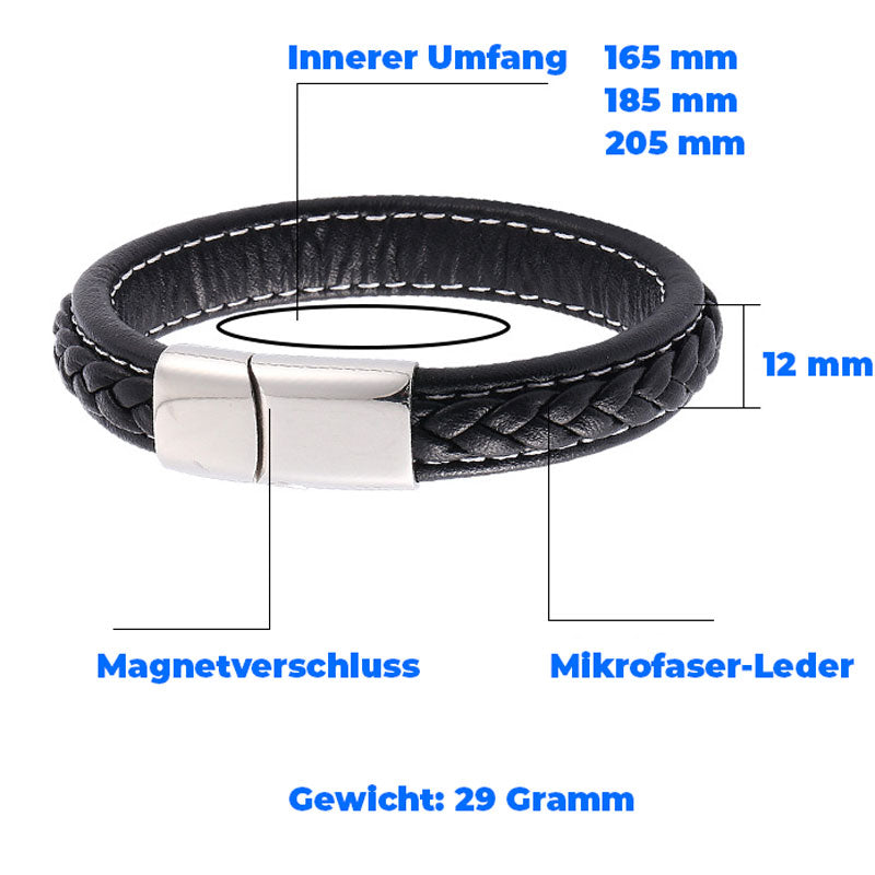 BULL-Design Herrenarmband in 3 Farben bayondo