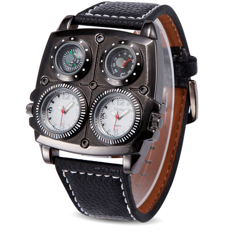 OULM QUADDRO - Quarz Outdooruhr