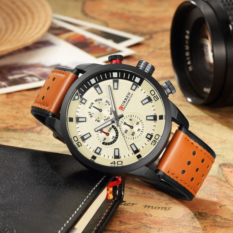 CURREN AVIATOR - Chronometer Edition