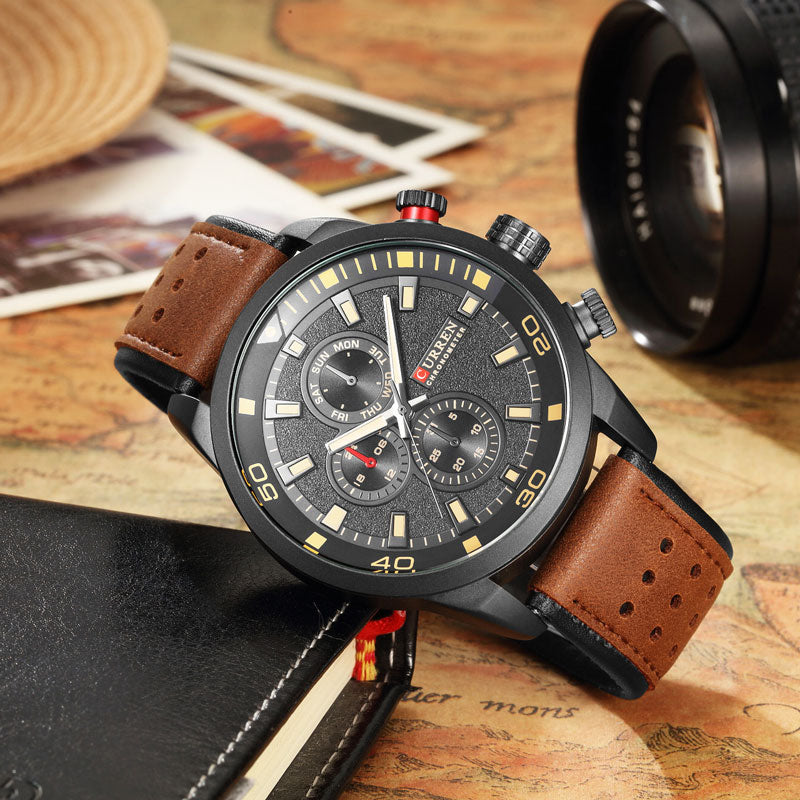 CURREN AVIATOR - Chronometer Edition