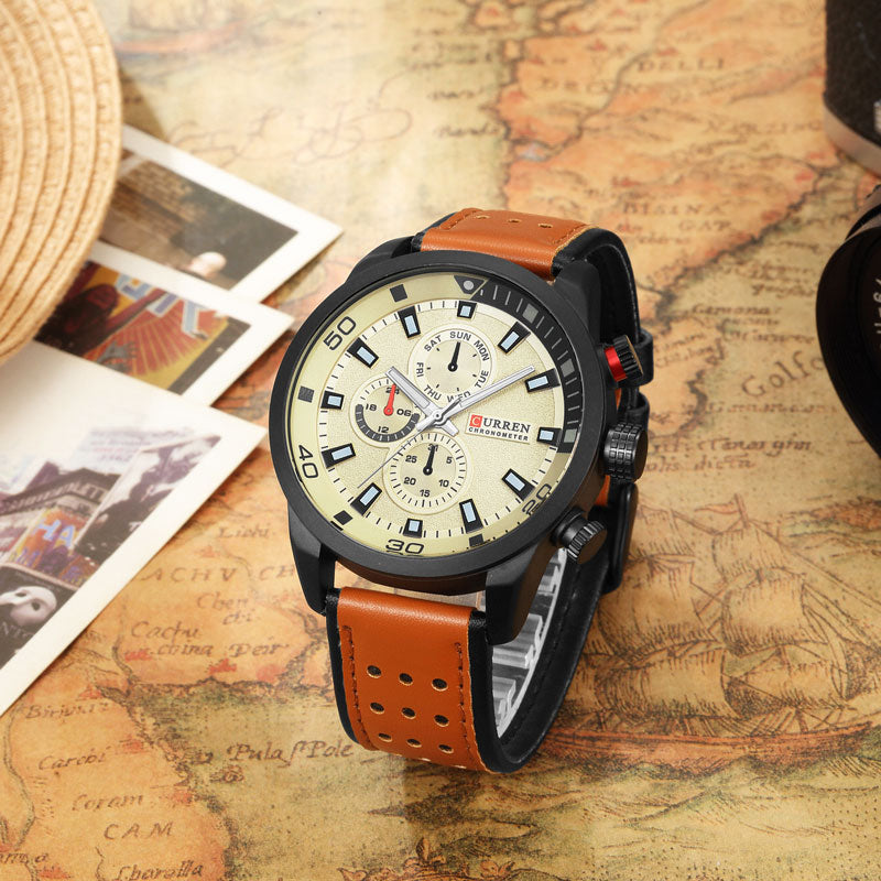 CURREN AVIATOR - Chronometer Edition