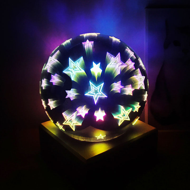 Stylische 3D Lampe
