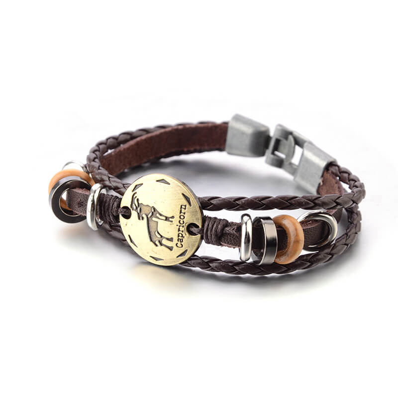 STERNZEICHEN Lederarmbänder Unisex