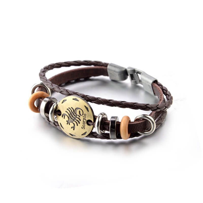 STERNZEICHEN Lederarmbänder Unisex