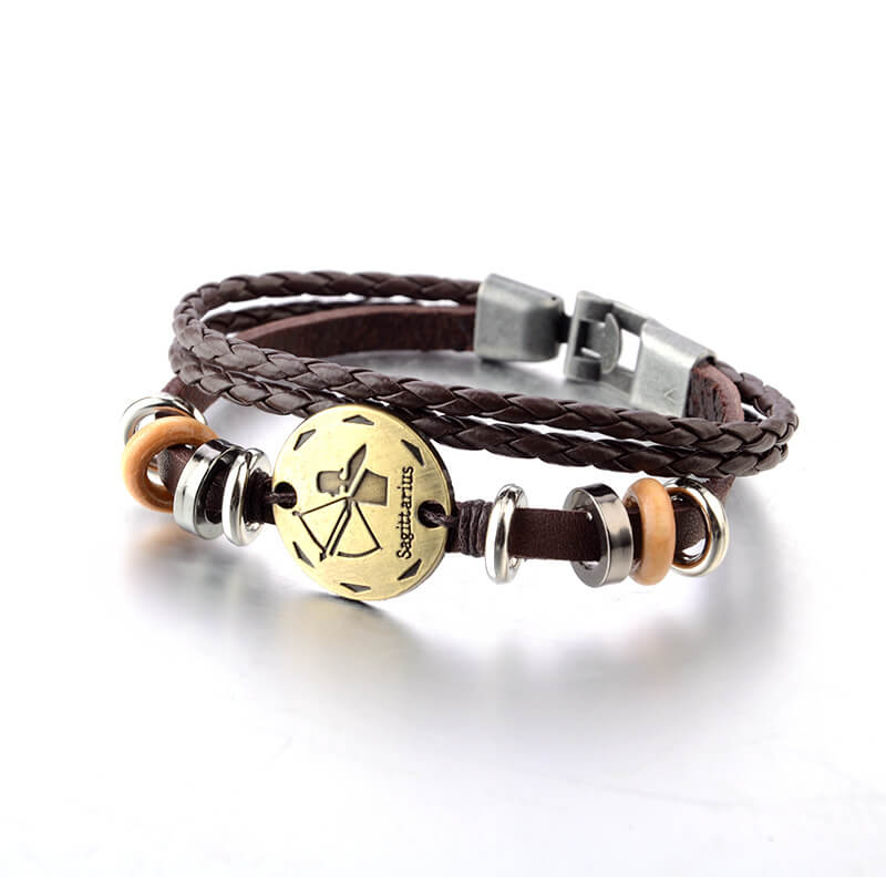 STERNZEICHEN Lederarmbänder Unisex