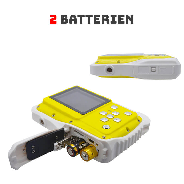 UNTERWASSERKAMERA MIT 8 MEGAPIXELN