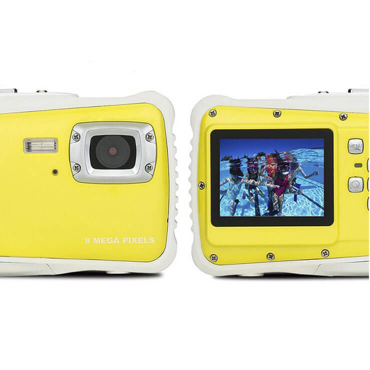 UNTERWASSERKAMERA MIT 8 MEGAPIXELN