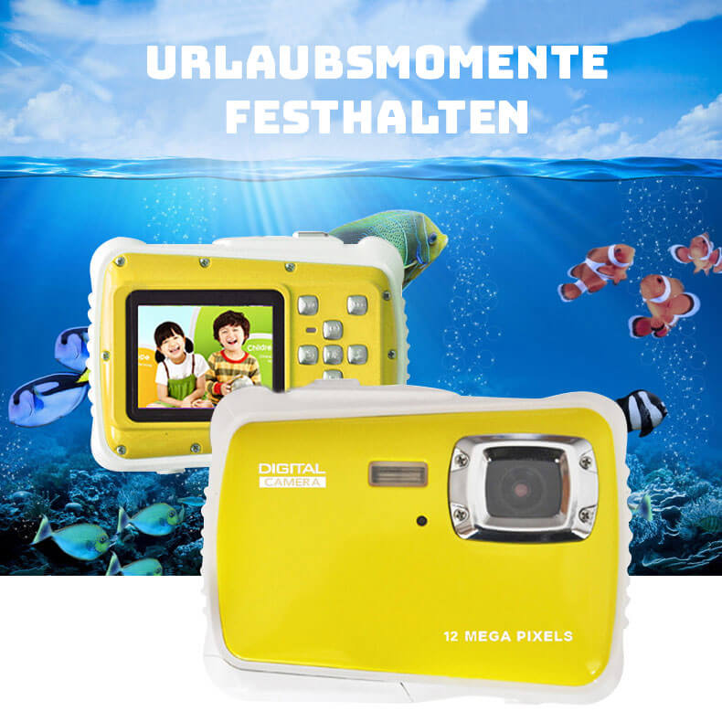 UNTERWASSERKAMERA MIT 8 MEGAPIXELN