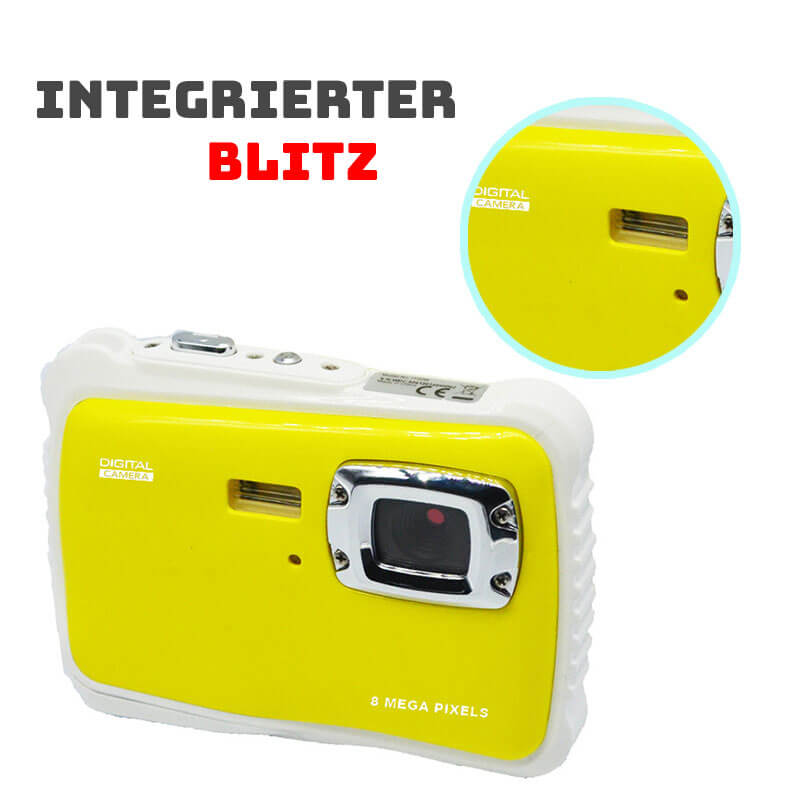 UNTERWASSERKAMERA MIT 8 MEGAPIXELN
