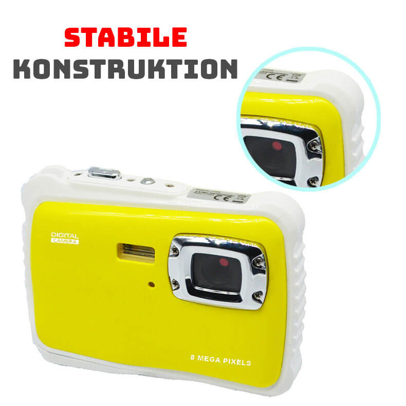 UNTERWASSERKAMERA MIT 8 MEGAPIXELN