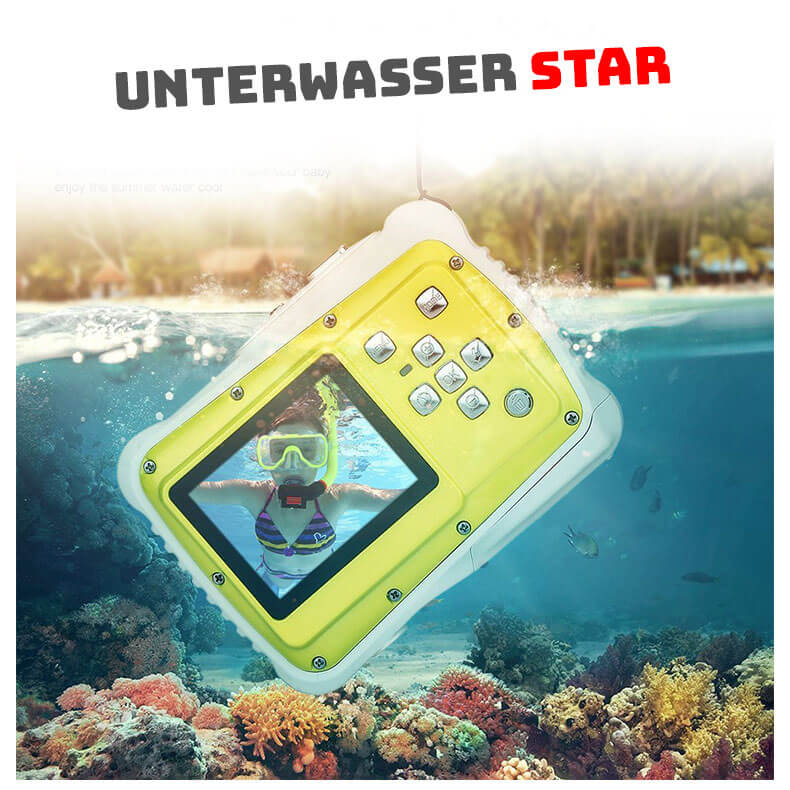 UNTERWASSERKAMERA MIT 8 MEGAPIXELN