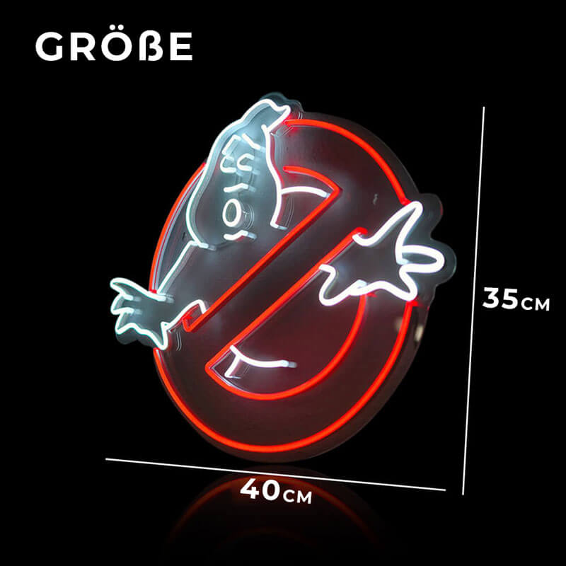 "GHOSTBUSTERS" LED-Schild (40 x 35cm)