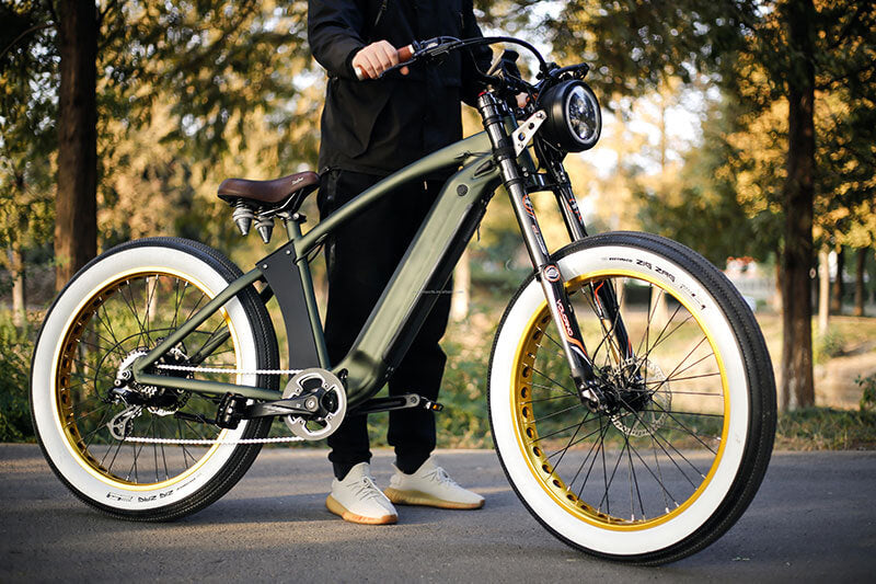 Luxus Elektrobike RIDER GT PLUS - "Harley Edition" 750W Leistung Limitierte Anzahl