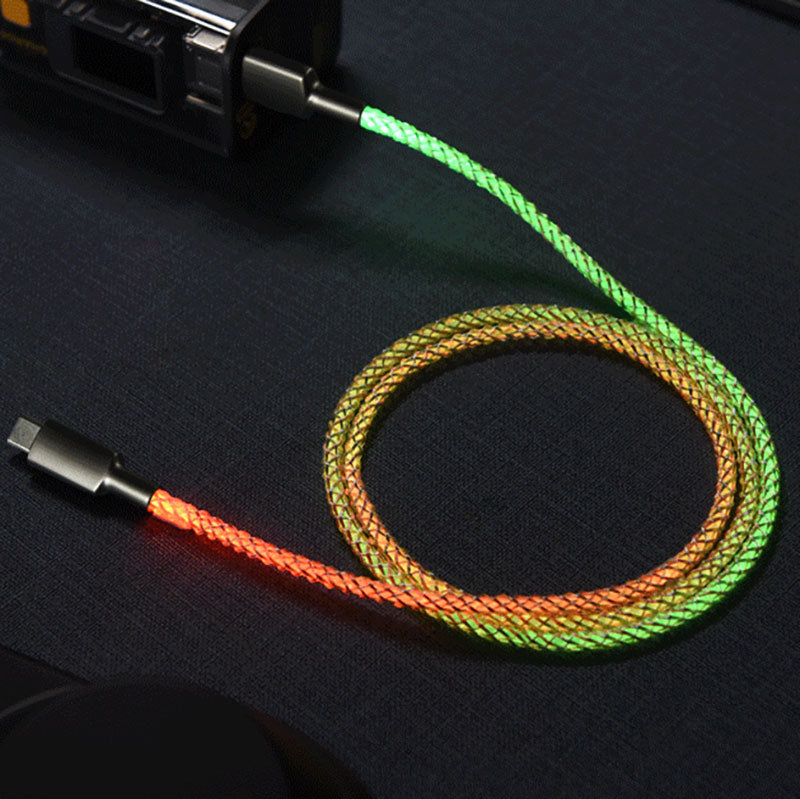 *NEU* RGB LIGHT UP - Schnelladekabel für iPhone & Android