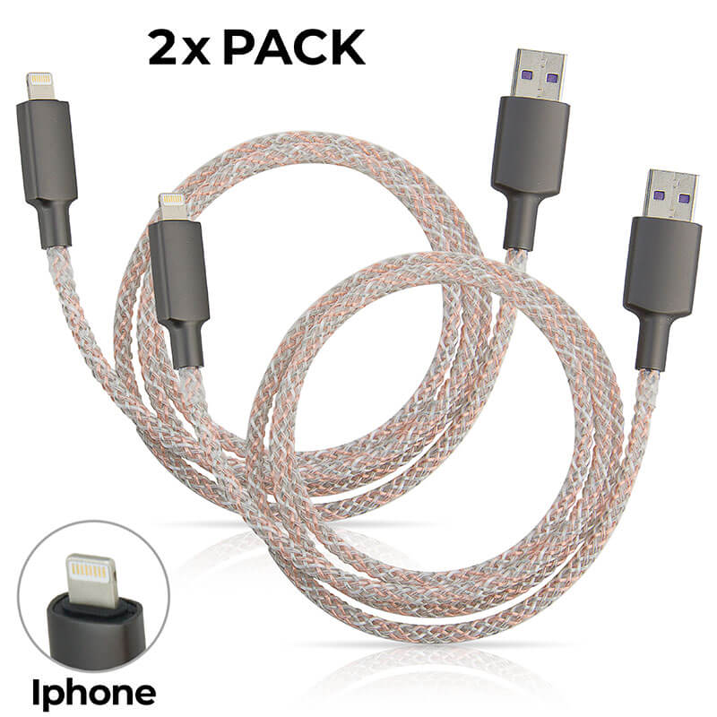 *NEU* RGB LIGHT UP - Schnelladekabel für iPhone & Android