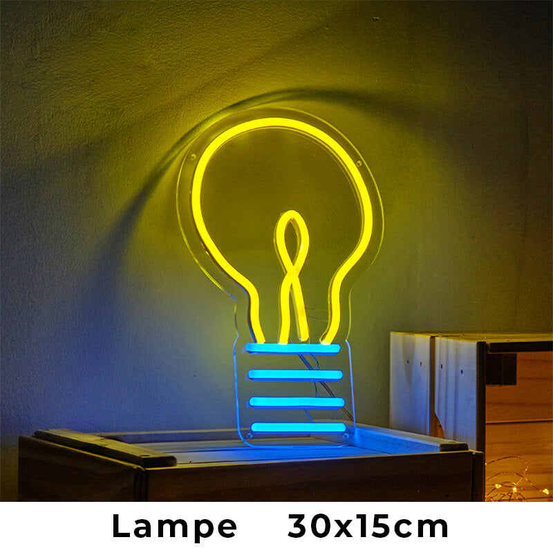 "NEON STYLE" LED-Schilder mit USB Anschluss