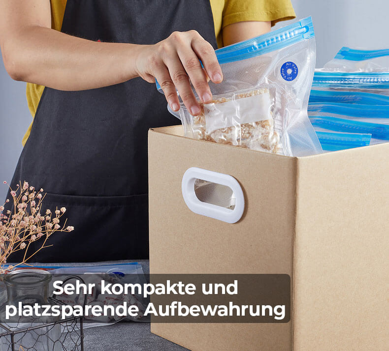 Wiederverwendbare Vakuumbeutel VACUUFRESH
