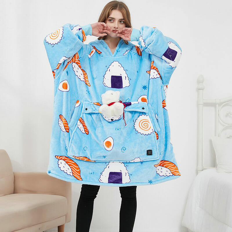 *NEU* Beheizbarer Eco-Hoodie mit USB Anschluss bayondo