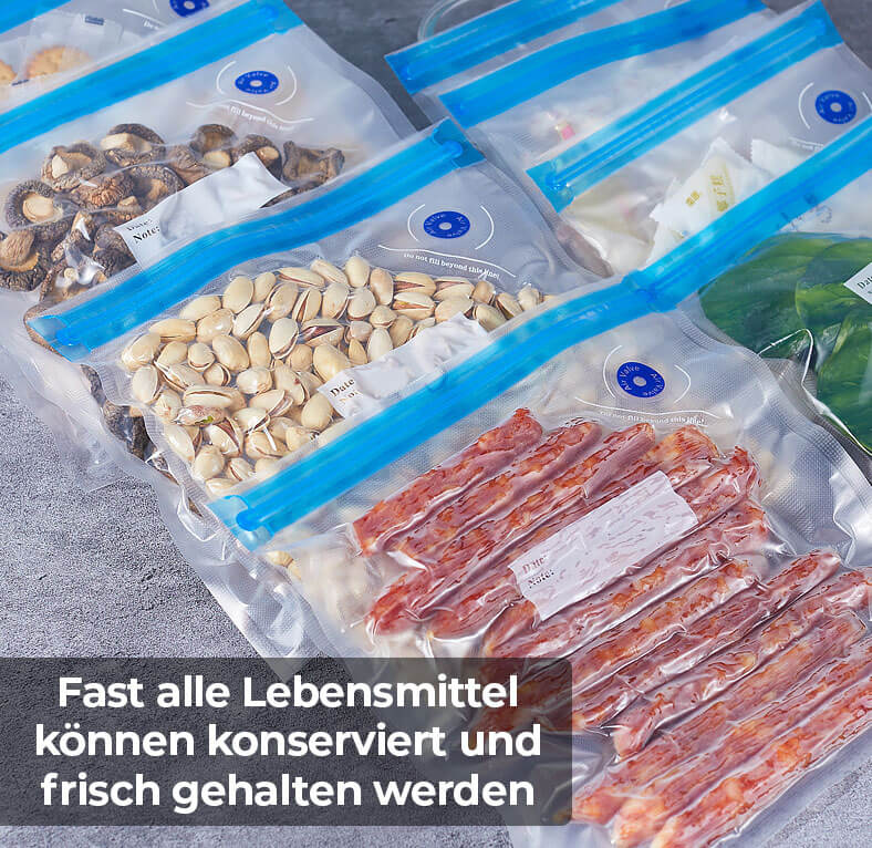 Wiederverwendbare Vakuumbeutel VACUUFRESH