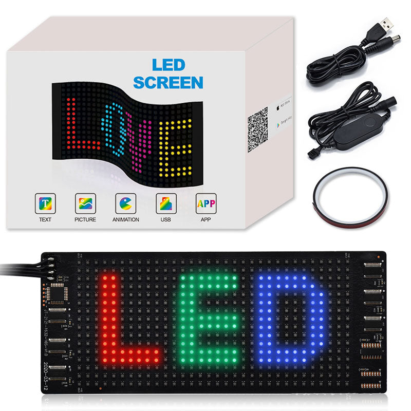Flexibler USB LED-Bildschirm FLEX in 3 Größen