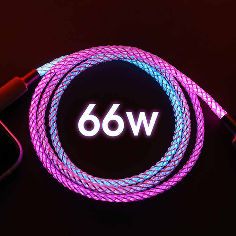 *NEU* RGB LIGHT UP - Schnelladekabel für iPhone & Android