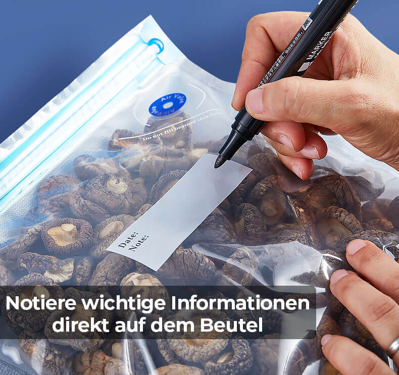 Wiederverwendbare Vakuumbeutel VACUUFRESH
