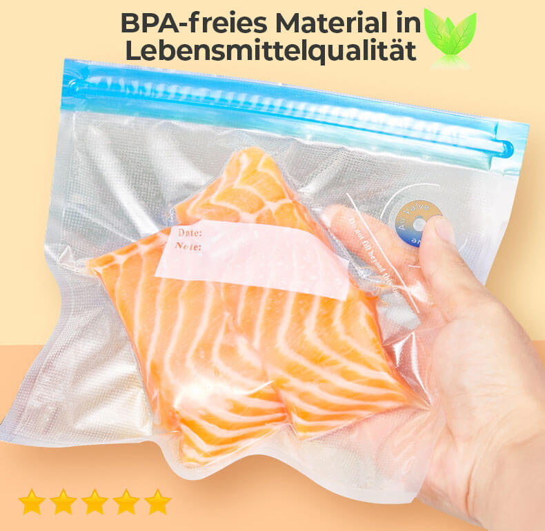 Wiederverwendbare Vakuumbeutel VACUUFRESH