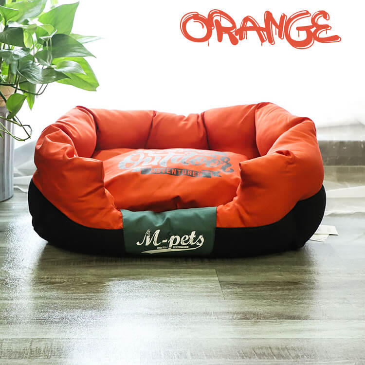 M-PETS Hundebett mit echter Baumwollfüllung