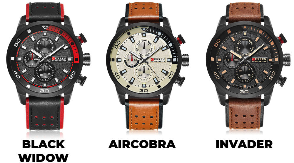 CURREN AVIATOR - Chronometer Edition