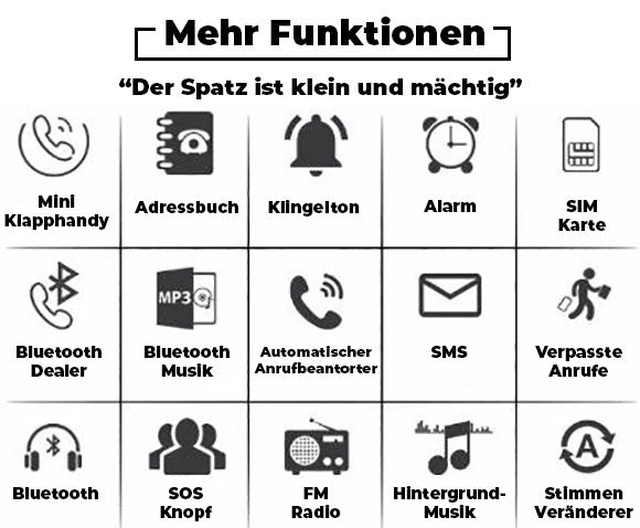 KLEINSTES KLAPPHANDY DER WELT 🌎