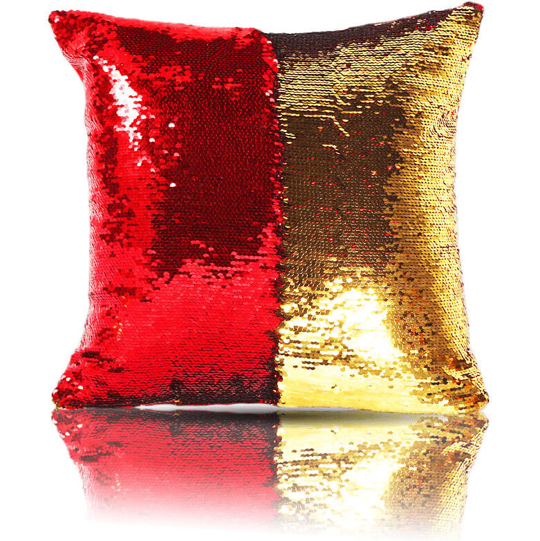 Dekorative Design Kissen-Paillettenbezüge 40 cm x 40 cm bayondo