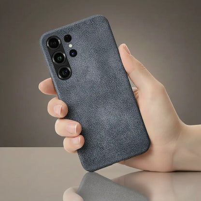 Alcantara®-Leder Premium Handyhülle für Samsung Galaxy S24/25 Ultra bayondo