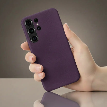 Alcantara®-Leder Premium Handyhülle für Samsung Galaxy S24/25 Ultra bayondo