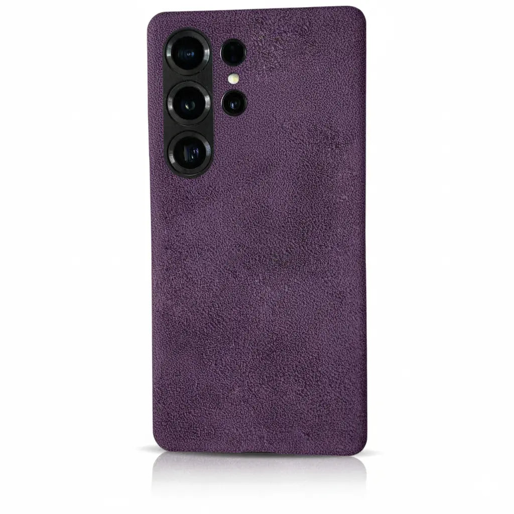 Alcantara®-Leder Premium Handyhülle für Samsung Galaxy S24/25 Ultra bayondo