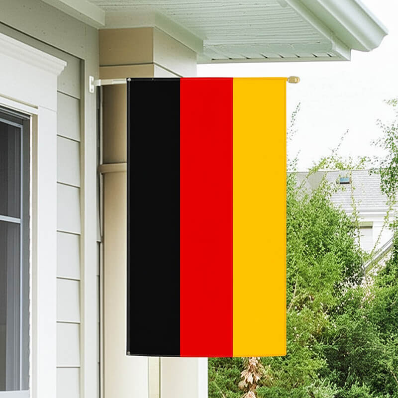 Deutschland Flagge mit Ösen
