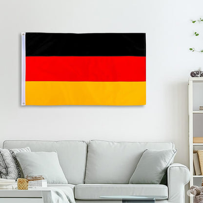 Deutschland Flagge mit Ösen