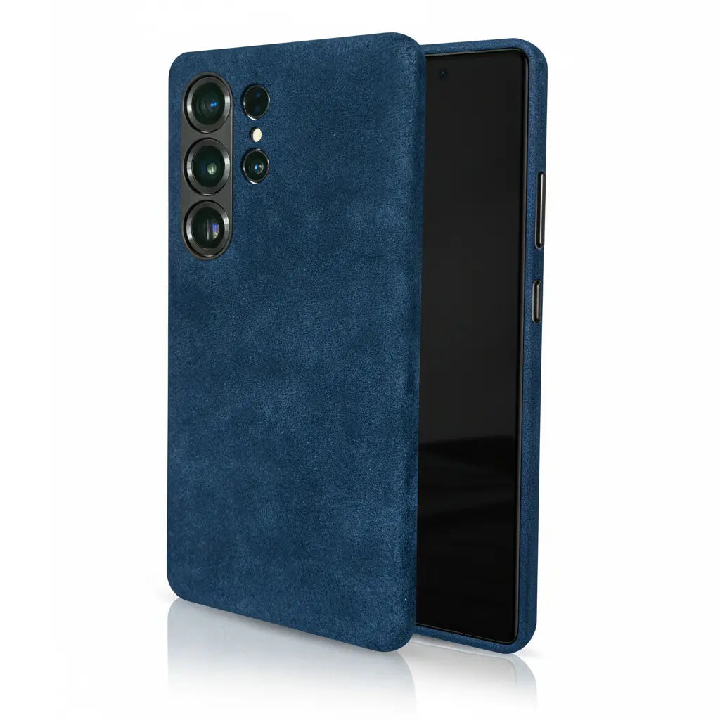 Alcantara®-Leder Premium Handyhülle für Samsung Galaxy S24/25 Ultra bayondo