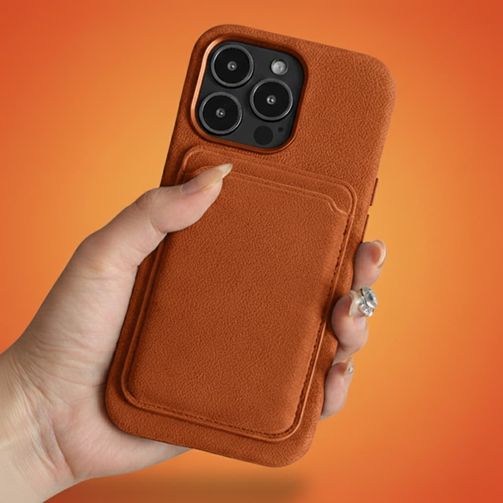 Alcantara® Leder Premium Handyhülle für iPhone 14–17 bayondo