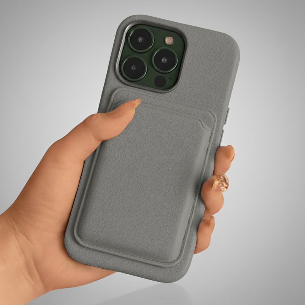 Alcantara® Leder Premium Handyhülle für iPhone 14–17 bayondo