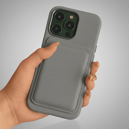 Alcantara® Leder Premium Handyhülle für iPhone 14–17 bayondo